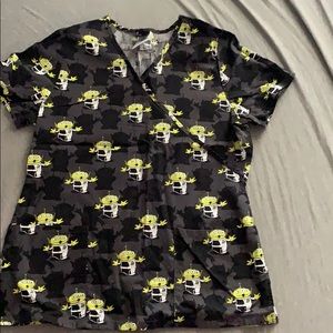 COPY - New Disney Pixar Toy Story scrub top!
